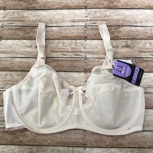 Bali Comfort U Design Flower Style 0181 Beige Bra